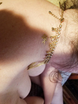 Gold Temp Tattoos on My Wife's Sexy Ass